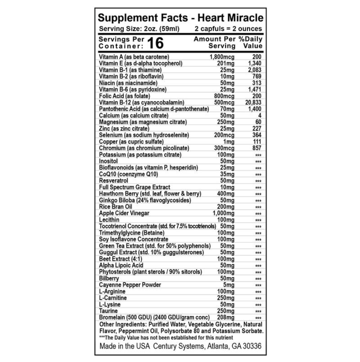 Nutritional Supplement for